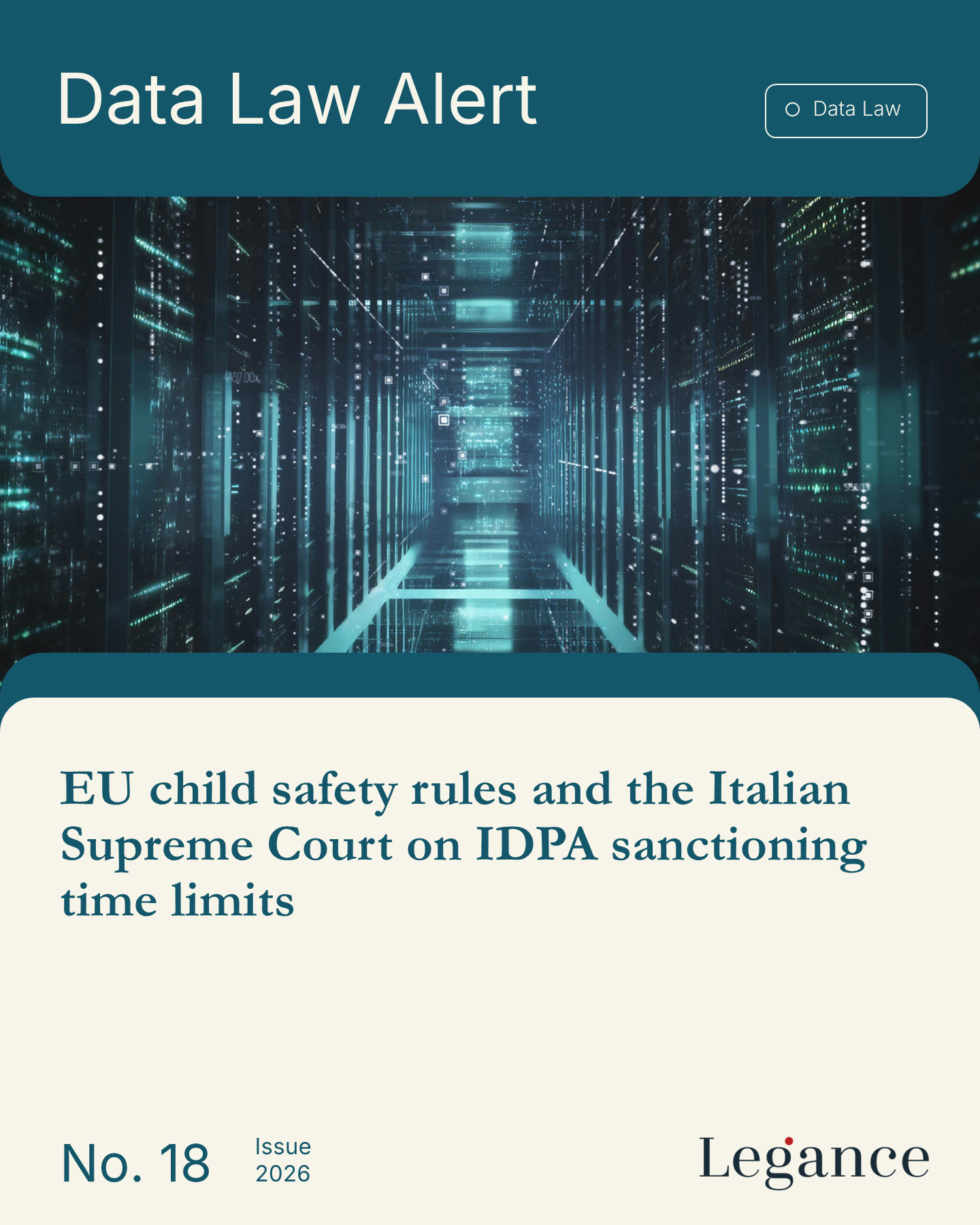 Alert // EU Child Safety Rules and the Italian Supreme Court on IDPA sanctioning time limits